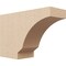 Ekena Millwork 4in. W x 8in. H x 12in. L Moab Woodgrain TimberThane Rafter Tail, Primed Tan RFTUR04X08X12MOARCPR - alternate 1